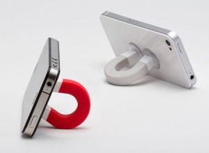 Uchwyt magnes na telefon - czerwony