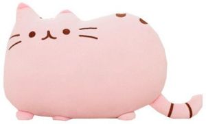Poduszka Dekoracyjna emoji kot różowy